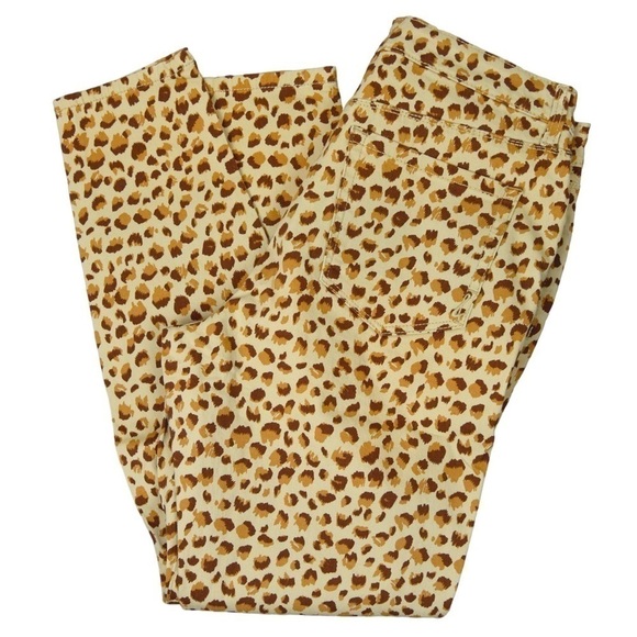 NWT Style & Co Curvy Skinny Leg Animal Print Pants, Size 4 - Picture 9 of 9